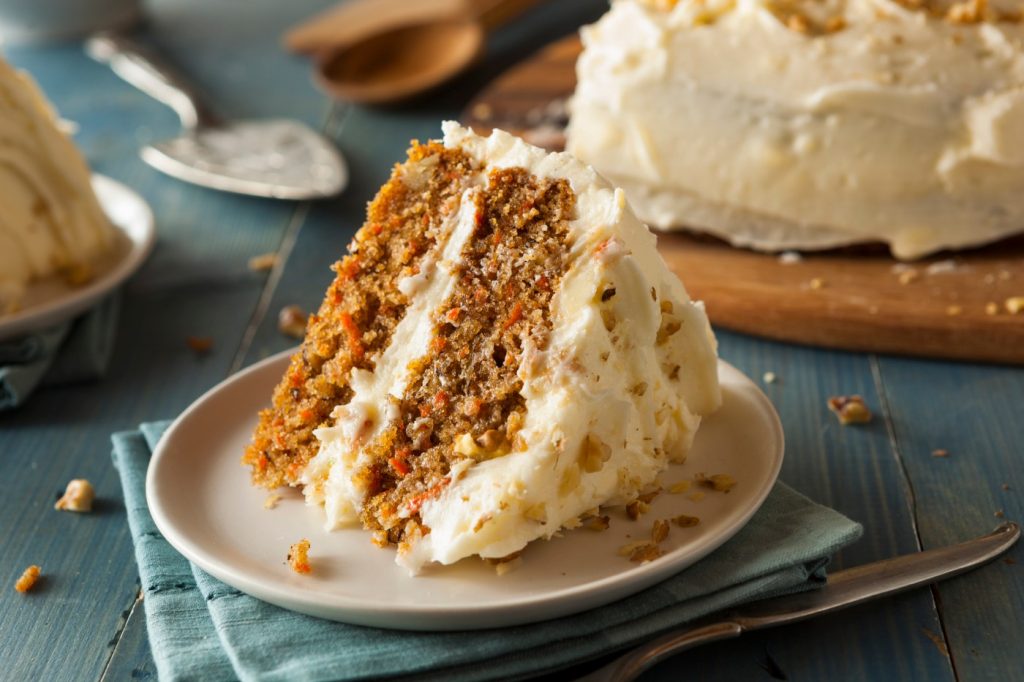 Recipe: Let us eat carrot cake — with cream cheese frosting