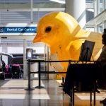 Why an inflatable baby chick is San Jose airport’s 75th anniversary mascot