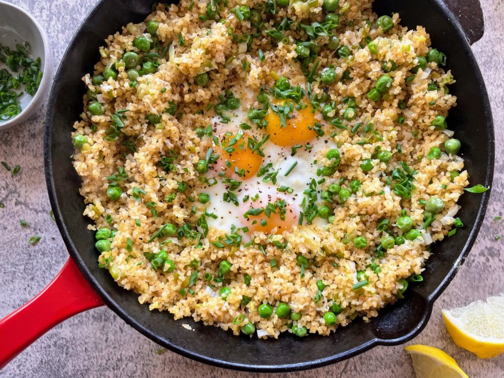 Quick Cook: Make a springtime breakfast bulgur on a busy weekday morning