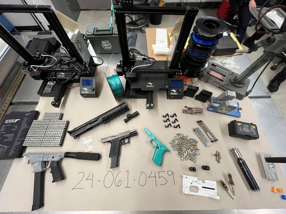 San Jose man arrested on suspicion of making illegal guns