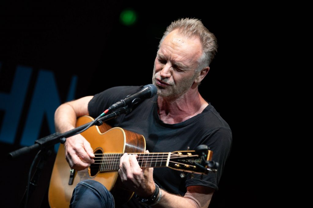 Sting is bringing a different kind of concert tour through the Bay Area