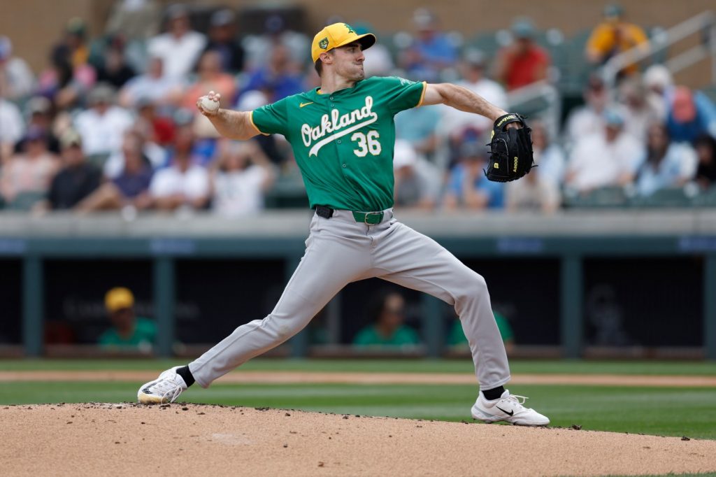 A’s spring training: Ross Stripling bounces back, J.D. Davis stays hot as A’s tie again