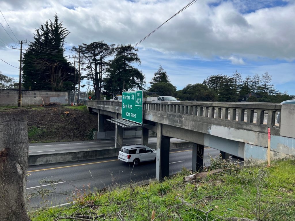 Highway 1 overcrossing in Capitola to shutter for 14 months