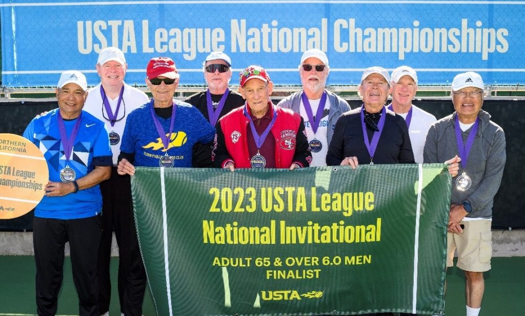 Local senior tennis team places second in national tournament