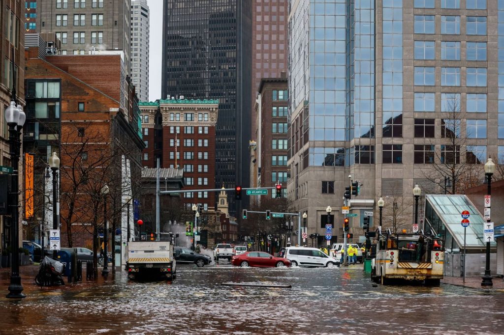 Where sinking US cities are pushing sea level rise into overdrive