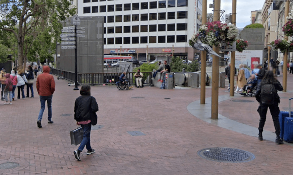 San Francisco homicide: Shooting at Hallidie Plaza