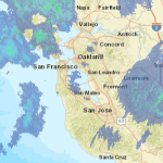 Map: Track the rain moving through the Bay Area this weekend