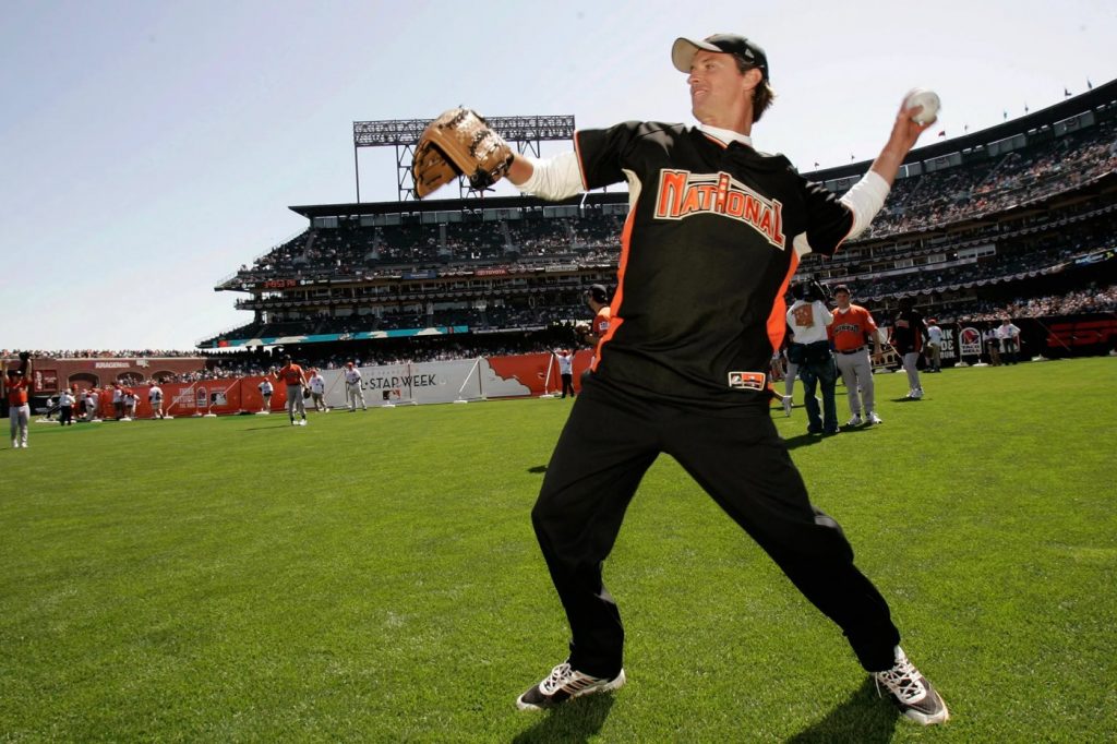 Gov. Newsom says baseball saved him. But the legend of his career doesn’t always match the reality