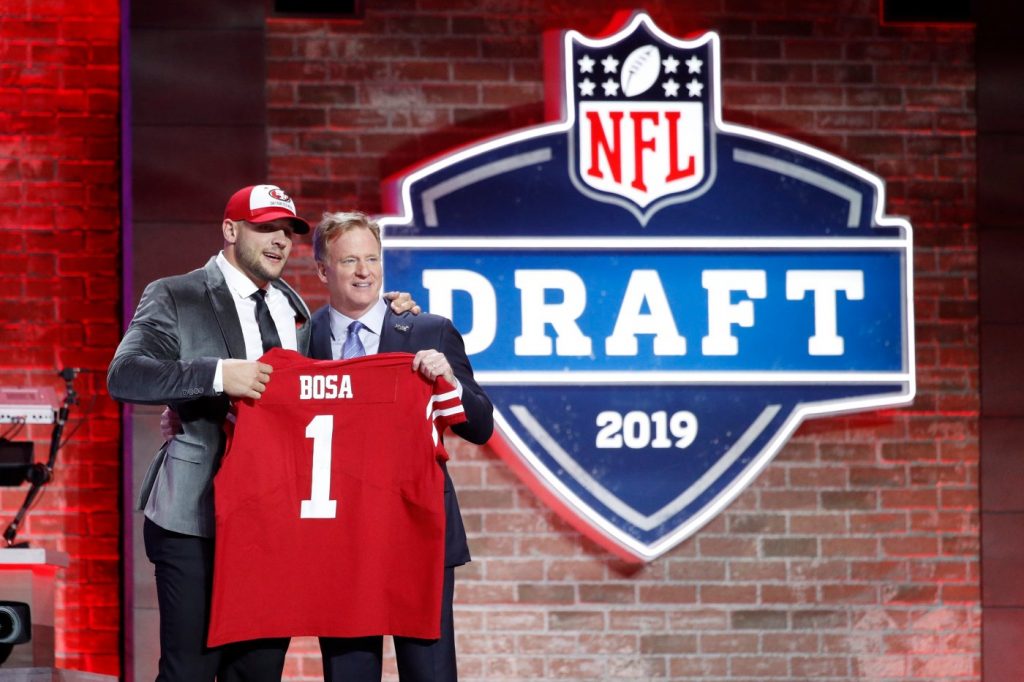 Championship-minded 49ers return to NFL Draft’s first-round festivities