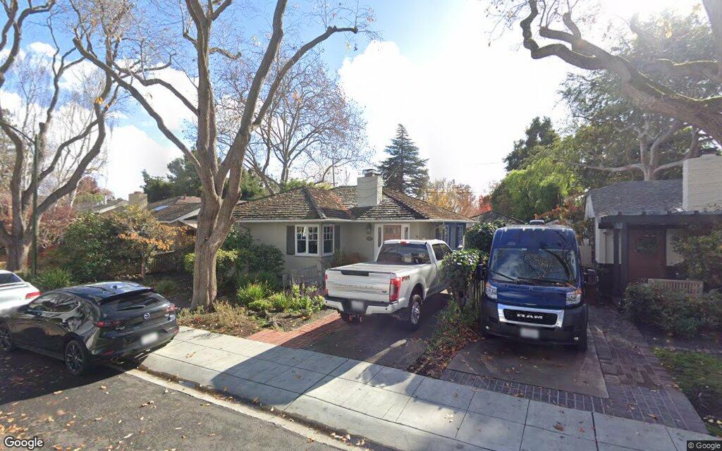 Sale closed in Palo Alto: $3.5 million for a three-bedroom home