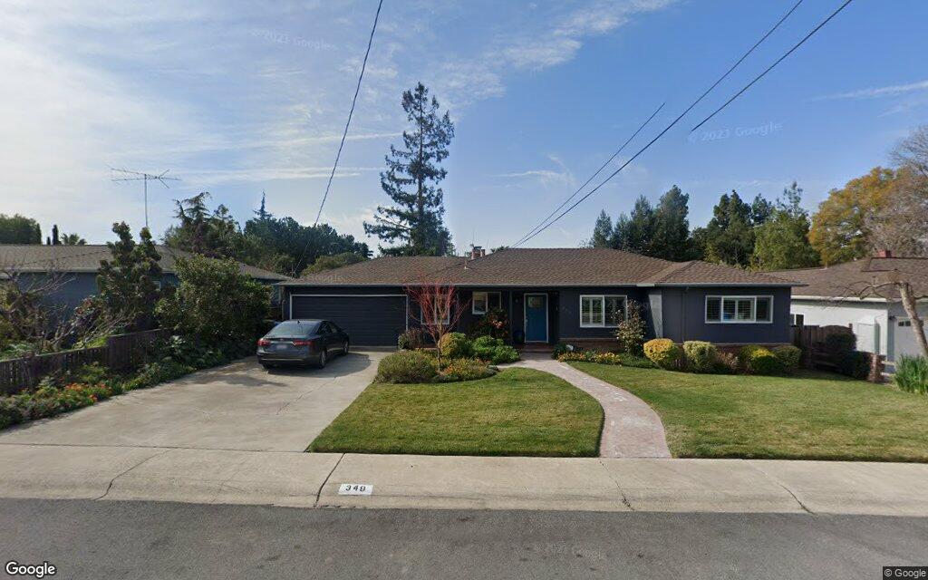 Sale closed in San Jose: $1.5 million for a three-bedroom home