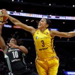 Candace Parker, a 3-time WNBA champion and 2-time Olympic gold medalist, announces retirement