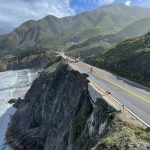 Crews escorting cars around damaged section of Highway 1 near Big Sur after lane collapsed in storm