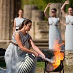 Torch and sandals: What to know about the flame-lighting ceremony in Greece for the Paris Olympics