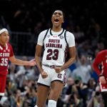 South Carolina women stay perfect, surge past N.C. State 78-59 to reach NCAA title game