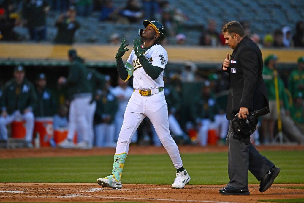 Athletics’ Lawrence Butler excited to wear Jackie Robinson’s ’42’