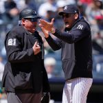 A’s-Yankees: Boone ejected after five pitches, insists he said nothing