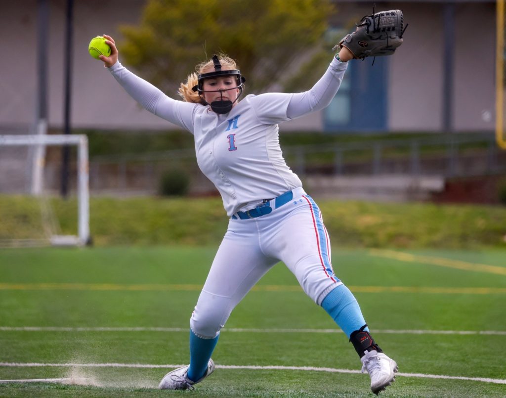 PAL softball: Hillsdale routs Burlingame behind strong pitching performance from Alexis Kuka