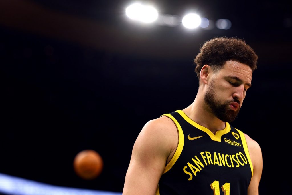 ‘I don’t let that seep in at all’: Klay Thompson on uncertain future ahead of Warriors-Kings play-in game