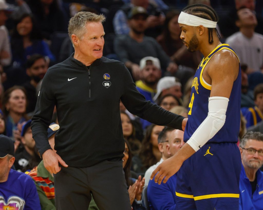 ‘I would love to get him out there more:’ Steve Kerr details Moses Moody’s inconsistent role with Warriors