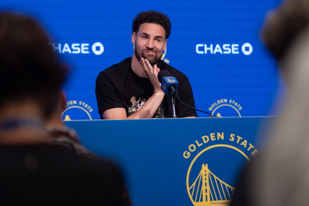 Kurtenbach: Klay Thompson wants to live in the present. His Warriors future will be rooted in the past