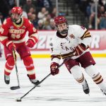 Sharks prospect, Boston College come up short in NCAA title bid; decision awaits