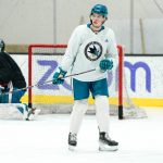 What do the Sharks want to see in Collin Graf’s NHL debut?