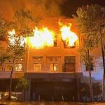 Fire crews control two-alarm fire at vacant commercial building in Concord