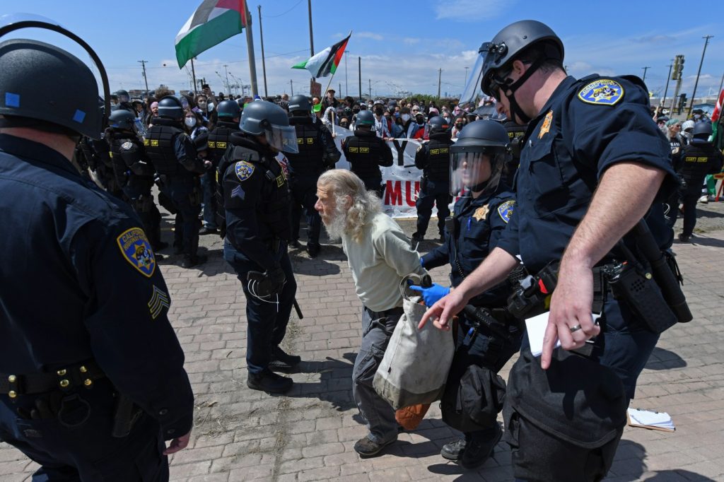 38 arrested in connection with Gaza war protests in Bay Area