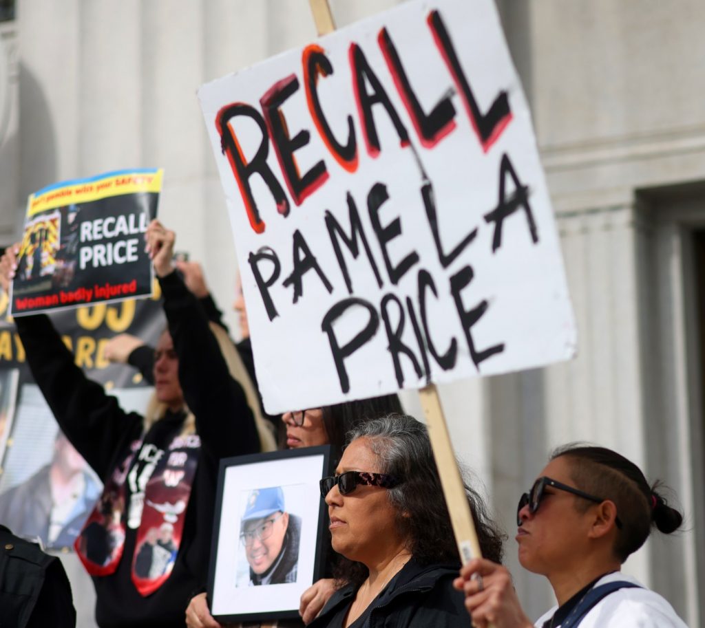 Opponents of Alameda County District Attorney Pamela Price say they collected enough valid signatures to force recall election