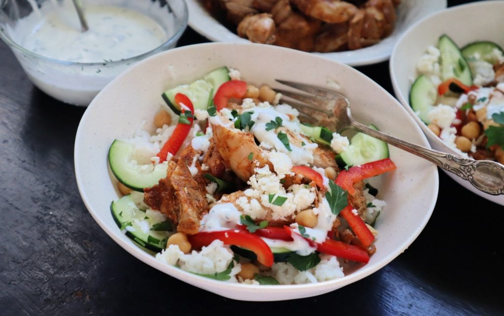 Recipe: Chicken shawarma in a bowl is a tasty, healthy meal