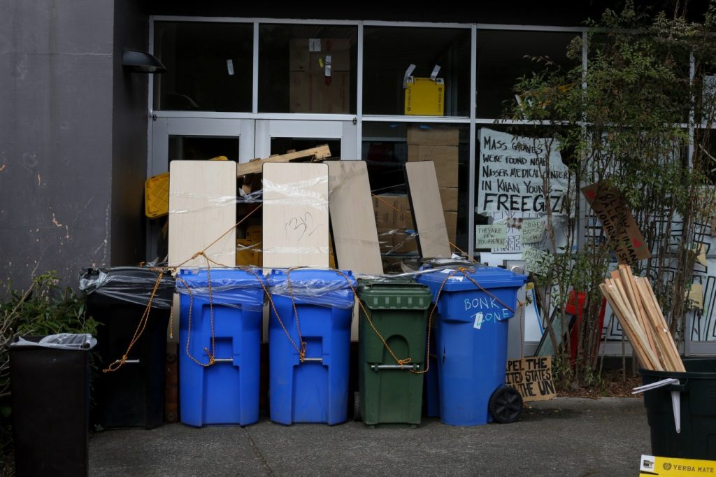 Cal Poly Humboldt student protesters remain on campus despite closure