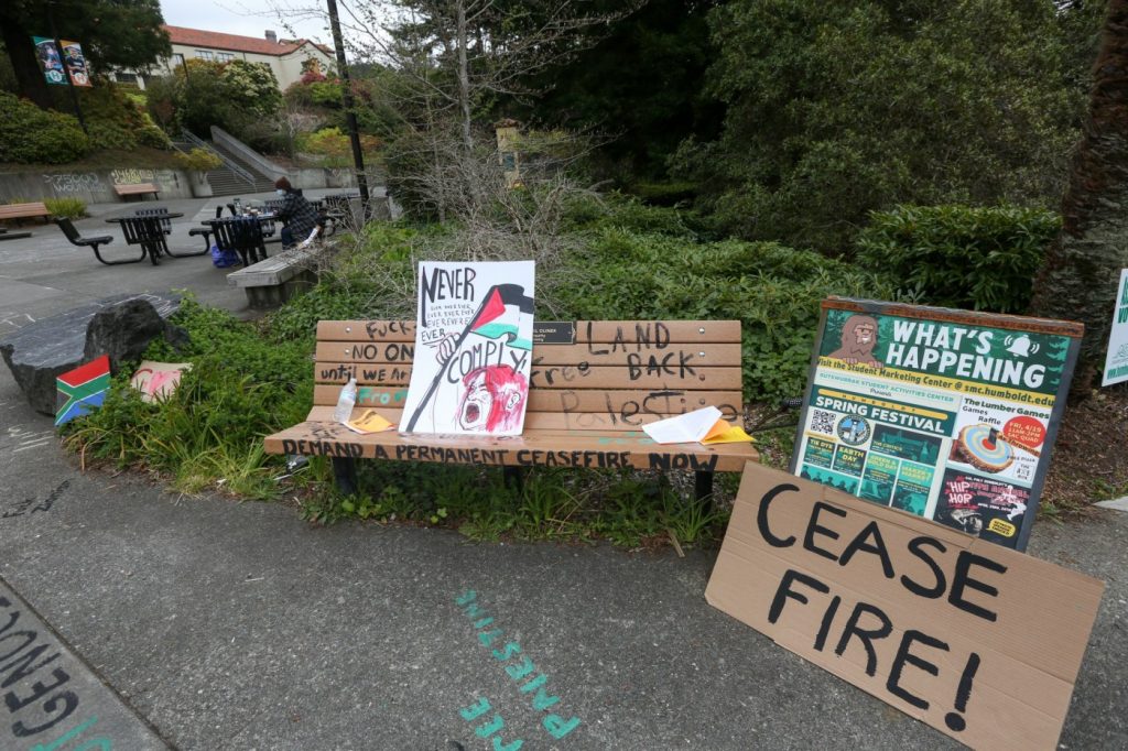 Cal Poly Humboldt closes campus for rest of semester over Gaza protests