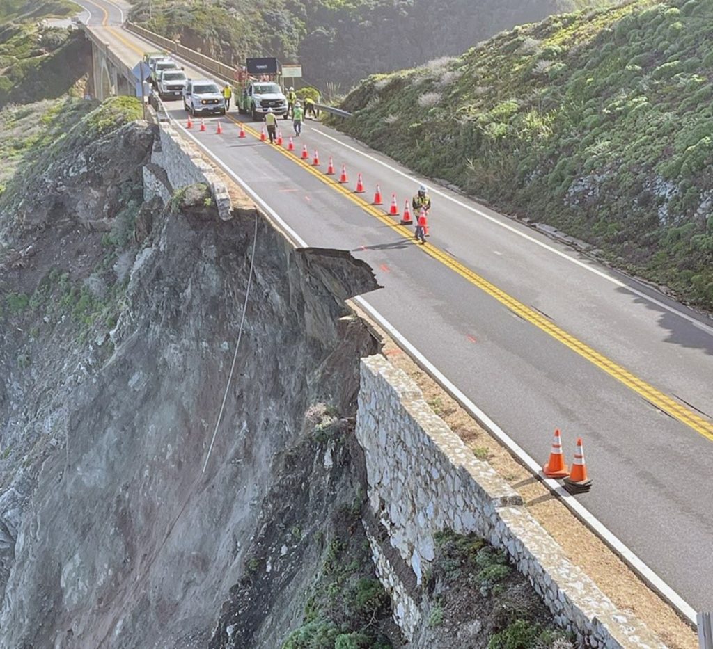 Once Highway 1 stabilized at Rocky Creek, traffic can return to Big Sur