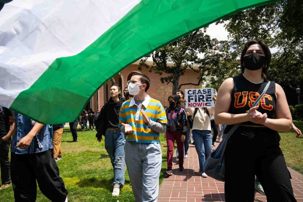 Southern California colleges grapple with safety and graduation amid Gaza protests