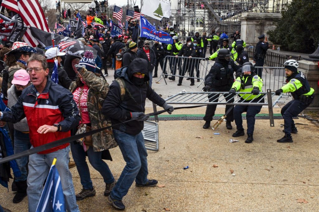 4 California men sentenced to prison for roles in Jan. 6 Capitol riot