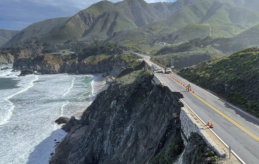 Will Big Sur headaches never end? Another partial road collapse adds to the coastal mecca’s woes