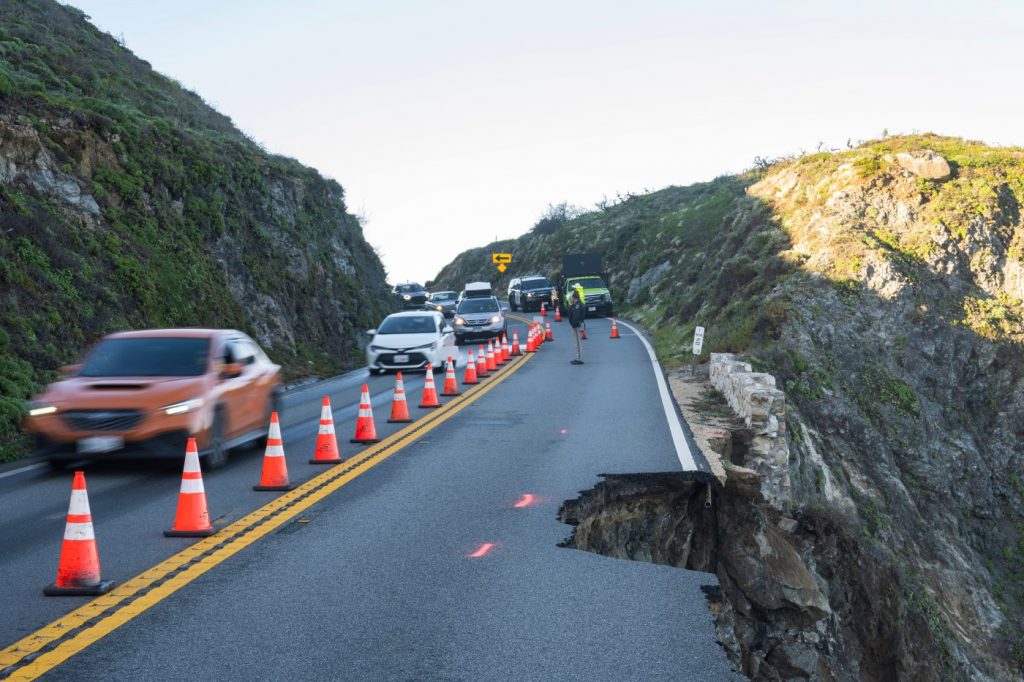 Evacuation warning issued for Big Sur residents impacted by partial road collapse