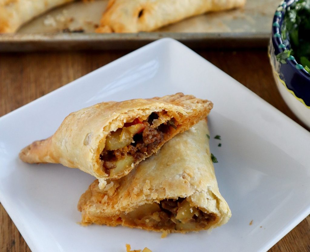 Chorizo and potato empanadas make an easy, enticing spring meal