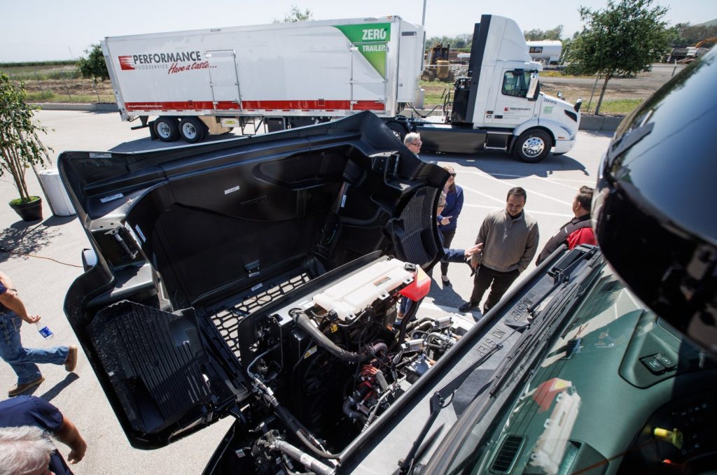 Millions of semi-trucks on U.S. roads still rely on fossil fuels. Cutting-edge EV tech at a Gilroy site could change that.