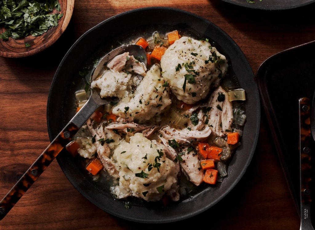 Matt Horn’s Southern-style Chicken and Dumplings recipe