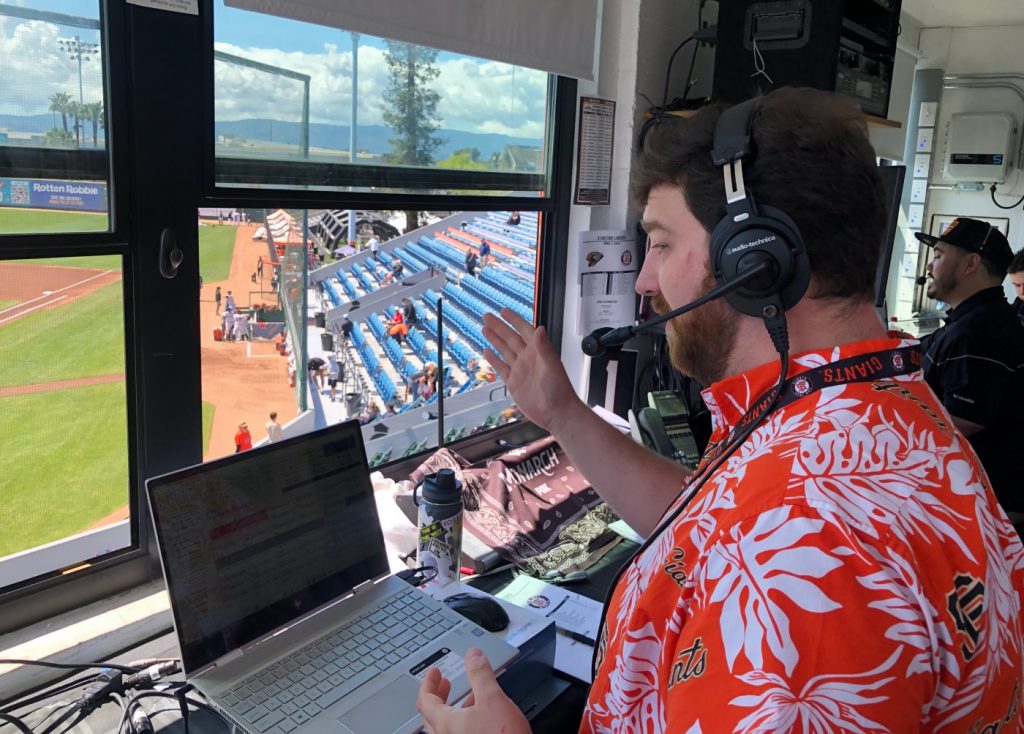 Meet the new voice of Excite Ballpark for the San Jose Giants