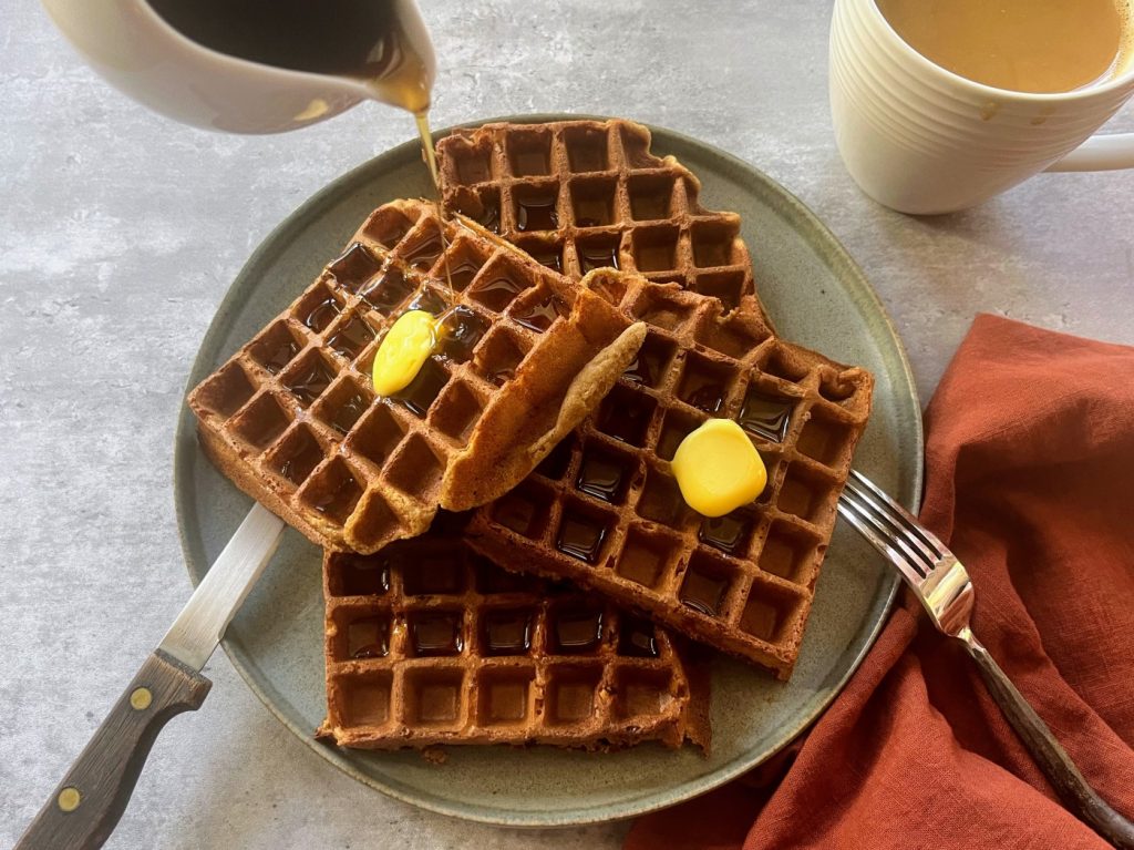 Quick Cook: Banana Coffee Waffles start the weekend with flavorful style