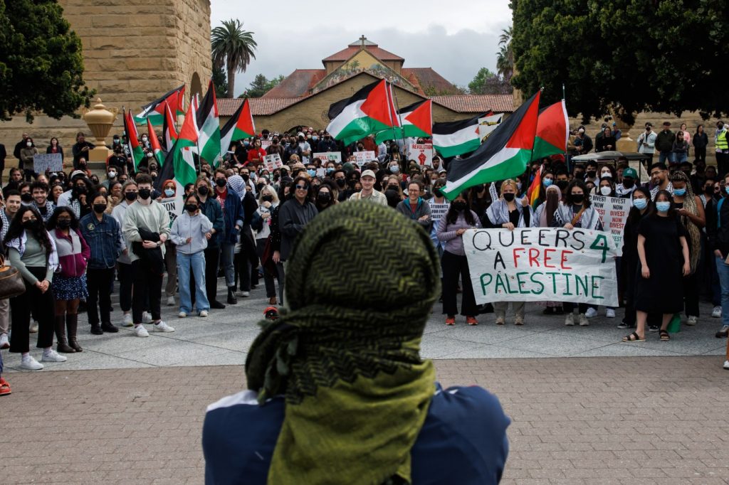 Photos: Stanford, Berkeley join nation wide college demonstrations over war in Gaza