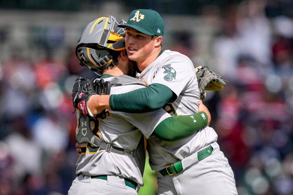 Athletics’ Mason Miller turning heads as high-velocity closer