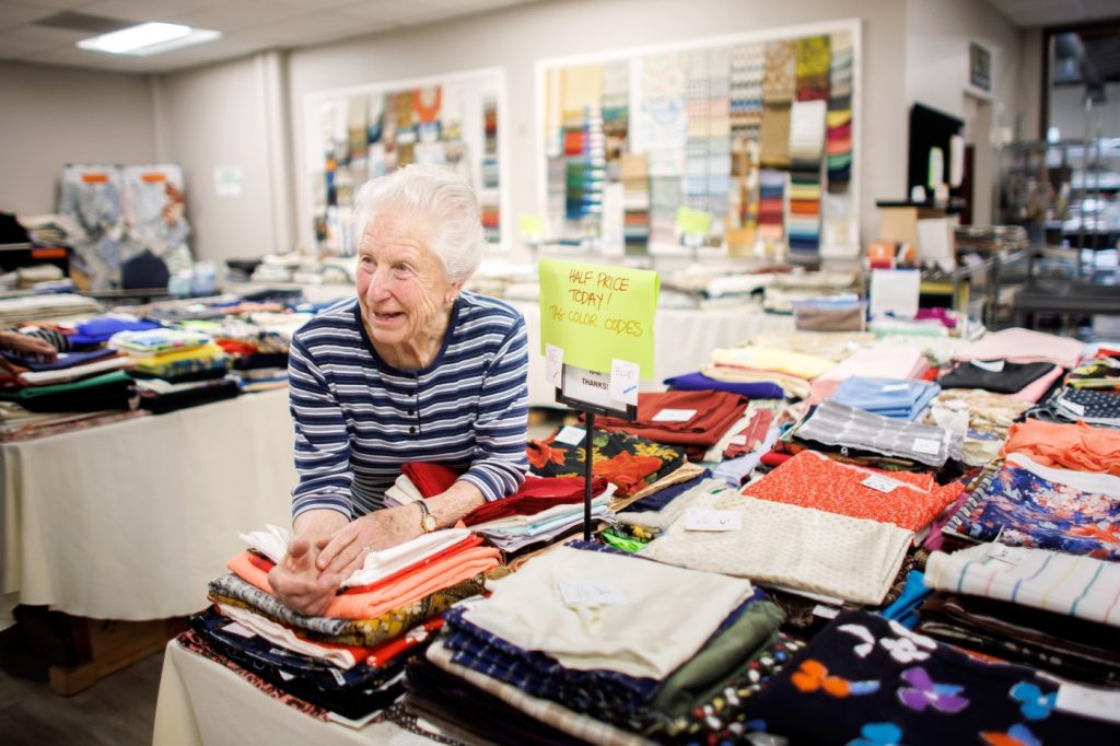 Reduce, reuse, resale : Sunnyvale nonprofit supplies leftover fabric, craft supplies at affordable costs