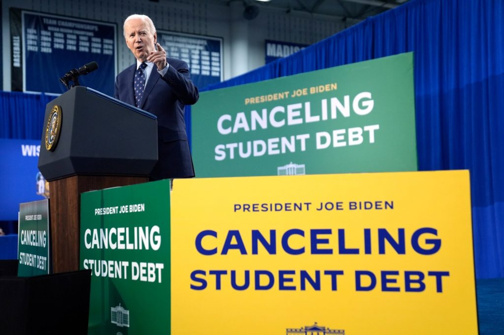 Biden announces ‘life-changing’ relief from ‘crushing’ students loans