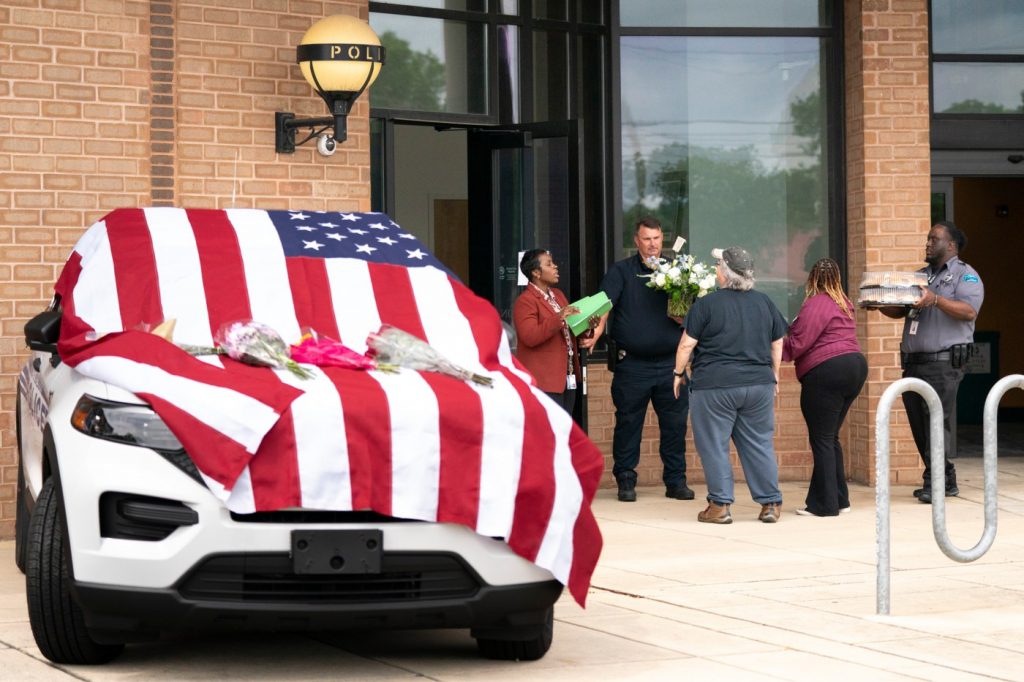 N. Carolina officers were shot from above, police say