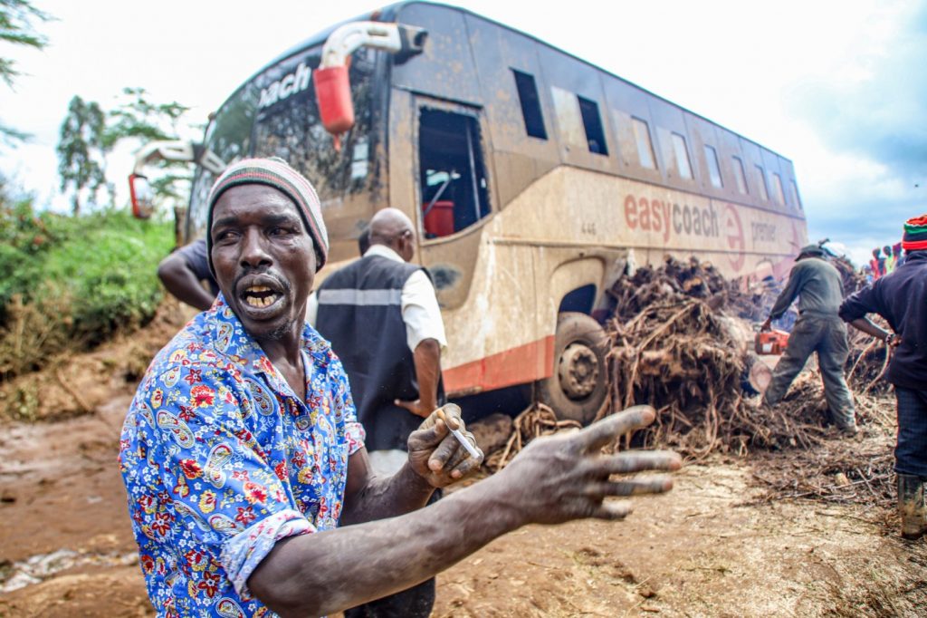 At least 45 dead in flash floods, landslide in western Kenya