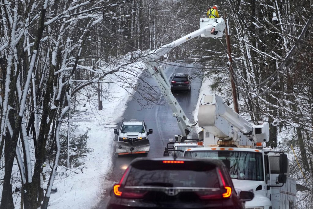 Northeast digs out from heavy storm, power still out to many